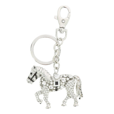 Porte-clés Equi-Kids Charly Argent / noir Porte-clés Equi-Kids Charly Argent / noir