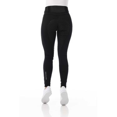 Pantalon softshell Equitheme Kitzbuhl fond silicone Noir Pantalon softshell Equitheme Kitzbuhl fond silicone Noir