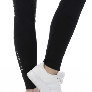 Pantalon softshell Equitheme Kitzbuhl fond silicone Noir Pantalon softshell Equitheme Kitzbuhl fond silicone Noir