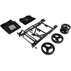 Chariot démontable Hippotonic 3 roues Noir Chariot démontable Hippotonic 3 roues Noir