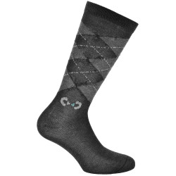 Chaussettes Riding World Jude Anthracite Gris