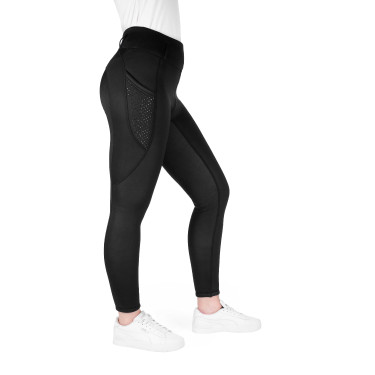 Legging Je t'aime Equithème Neva femme Noir Legging Je t'aime Equithème Neva femme Noir