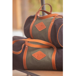 Sac Pénélope Canvas Bowl Vert / noir