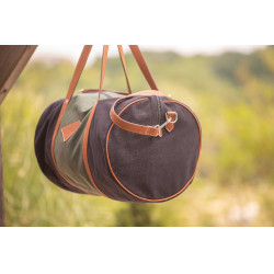 Sac Pénélope Canvas Bowl Vert / noir