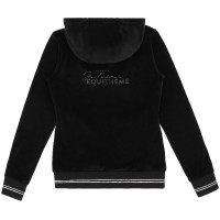 Sweat Je t'aime Equithème Coline enfant Noir Sweat Je t'aime Equithème Coline enfant Noir
