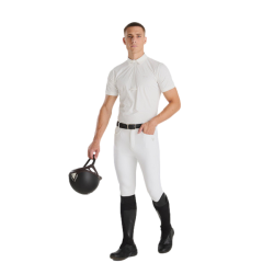 Pantalon d'équitation X-perform Iconic Horse Pilot homme Blanc Pantalon d'équitation X-perform Iconic Horse Pilot homme Blanc