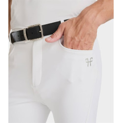Pantalon d'équitation X-perform Iconic Horse Pilot homme Blanc
