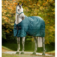 Couverture d'écurie Horseware Amigo Ripstop Insulator 50g Noir / noir / argent
