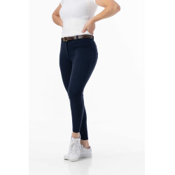 Pantalon Riding World Memphis femme Bleu marine Pantalon Riding World Memphis femme Bleu marine