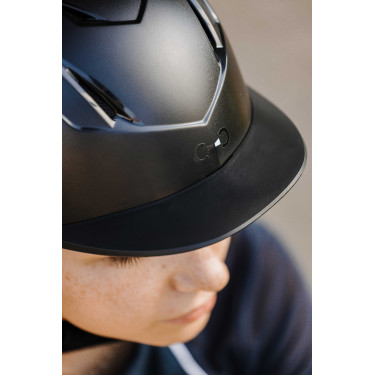 Casque Riding World Topy Noir mat