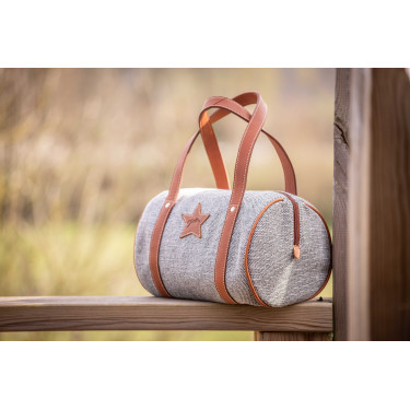 Sac Pénélope Nina Bowl gris petit modèle