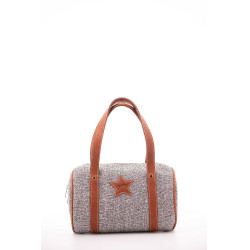 Sac Pénélope Nina Bowl gris petit modèle