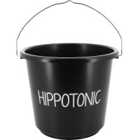 Seau d'écurie Hippotonic 12 litres Noir