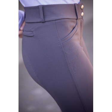 Pantalon d'équitation Pénélope Majestic Gris foncé