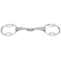 Mors 2 anneaux Sprenger Satinox à passes double brisure Mors 2 anneaux Sprenger Satinox à passes double brisure