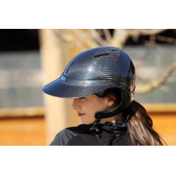 Visière pour casque NACA XL Carbone noir brillant Visière pour casque NACA XL Carbone noir brillant