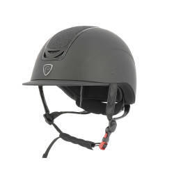Casque Equithème Pepit Noir glitter