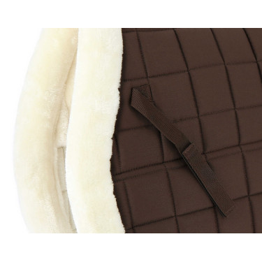 Tapis Equithème Pro en forme Chocolat Marron Tapis Equithème Pro en forme Chocolat Marron