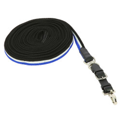 Longe de travail Norton matelassée/cuir Noir / blanc / bleu