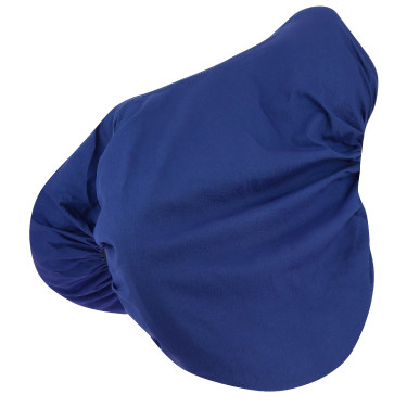 Housse de selle Riding World en coton Bleu roi Housse de selle Riding World en coton Bleu roi