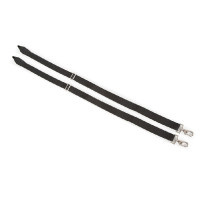 Courroies de cuisse élastique Shires Noir