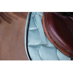 Tapis de selle Equithème Satin Bleu ciel Tapis de selle Equithème Satin Bleu ciel