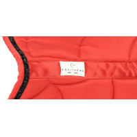 Tapis de selle Equithème Satin Rouge Tapis de selle Equithème Satin Rouge