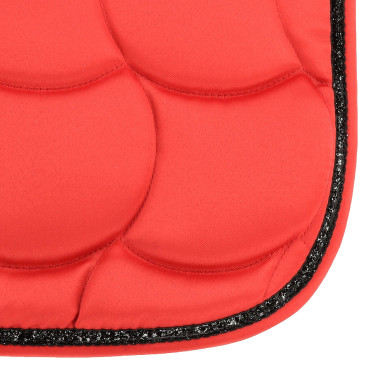 Tapis de selle Equithème Satin Rouge Tapis de selle Equithème Satin Rouge