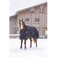 Couverture Riding World Oxford imperméable Noir Couverture Riding World Oxford imperméable Noir