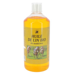 Huile de lin bio du Maréchal Huile de lin bio du Maréchal