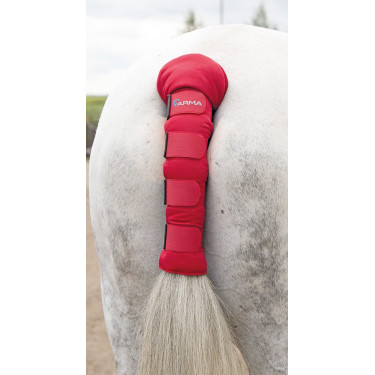 Protège queue doublé Arma Shires Rouge