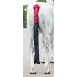 Protège queue doublé avec sac Arma Shires Rouge