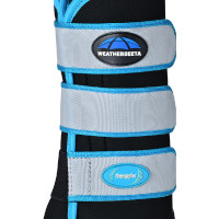 Guêtres de repos renforcées Weatherbeeta Therapy-Tec Noir / argent / rouge