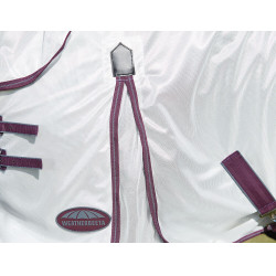 Couverture anti-mouches Combo Weatherbeeta ComFiTec Essential Blanc / marron / gris Couverture anti-mouches Combo Weatherbeeta ComFiTec Essential Blanc / marron / gris