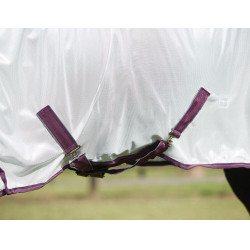 Couverture anti-mouches Combo Weatherbeeta ComFiTec Essential Blanc / marron / gris Couverture anti-mouches Combo Weatherbeeta ComFiTec Essential Blanc / marron / gris