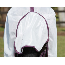 Couverture anti-mouches Combo Weatherbeeta ComFiTec Essential Blanc / marron / gris Couverture anti-mouches Combo Weatherbeeta ComFiTec Essential Blanc / marron / gris