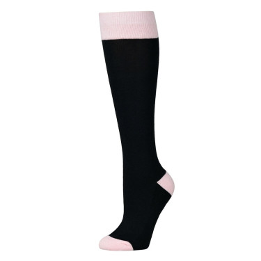 Chaussettes Dublin unique Noir / tulle rose Chaussettes Dublin unique Noir / tulle rose
