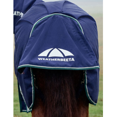 Couverture Weatherbeeta ComFiTec Dynamic Turnout 220g cou détachable Marine / vert forêt Bleu Couverture Weatherbeeta ComFiTec Dynamic Turnout 220g cou détachable Marine / vert forêt Bleu