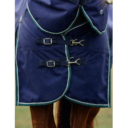 Couverture Weatherbeeta ComFiTec Dynamic Turnout 220g cou détachable Marine / vert forêt Bleu Couverture Weatherbeeta ComFiTec Dynamic Turnout 220g cou détachable Marine / vert forêt Bleu
