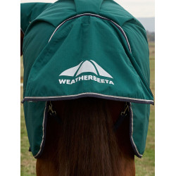 Couverture Weatherbeeta ComFiTec Dynamic Turnout 220g cou détachable Vert forêt / marine