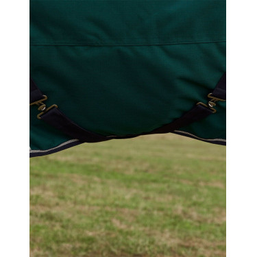 Couverture Weatherbeeta ComFiTec Dynamic Turnout 220g cou détachable Vert forêt / marine