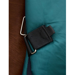 Couverture Weatherbeeta ComFiTec Dynamic Turnout 220g cou détachable Vert forêt / marine