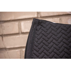 Tapis de selle Paddock Poppy Noir