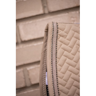 Tapis de selle Paddock Poppy Taupe Marron