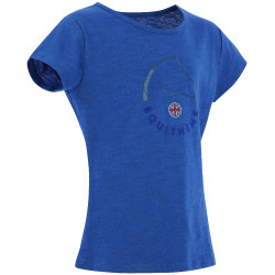 T-shirt Equithème Claire Enfant Bleu Monaco