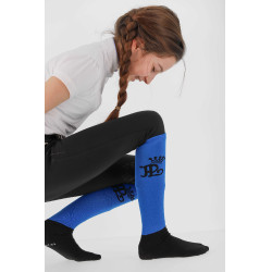 Chaussette Pénélope Concours Bleu roi / noir Chaussette Pénélope Concours Bleu roi / noir
