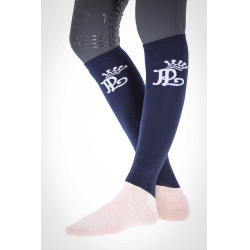 Chaussette Pénélope Concours Marine / crème Bleu