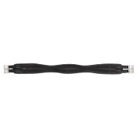 Sangle anti frottement embout élastique Contour Shires Noir Sangle anti frottement embout élastique Contour Shires Noir