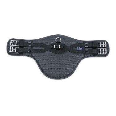 Sangle bavette courte élastique Shires Noir Sangle bavette courte élastique Shires Noir