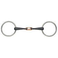 Mors cheval Lozenge cuivre Shires - Matériel d'équitation